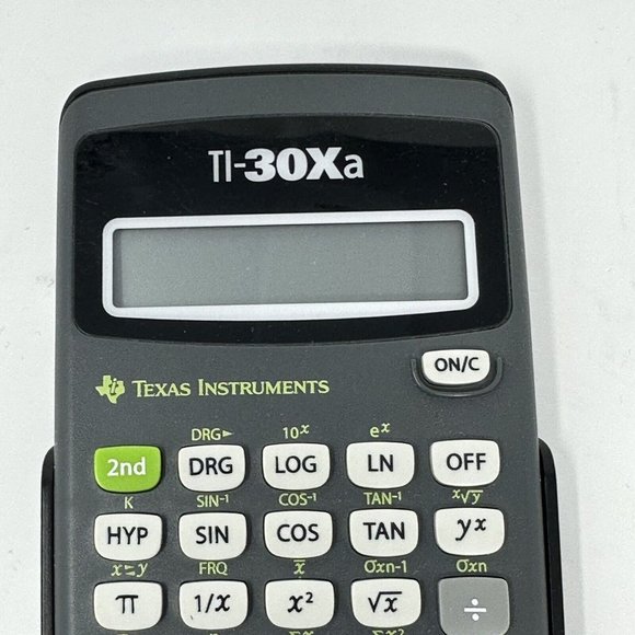 Texas Instruments TI-30X-A Scientific Calculator Cover TESTED Works TI-30A Solar - Picture 1 of 3